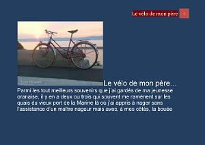 LE VELO DE MON PERE